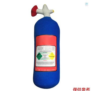 Crtw NOS一氧化二氮瓶枕汽車裝飾靠背靠墊創意毛絨枕頭