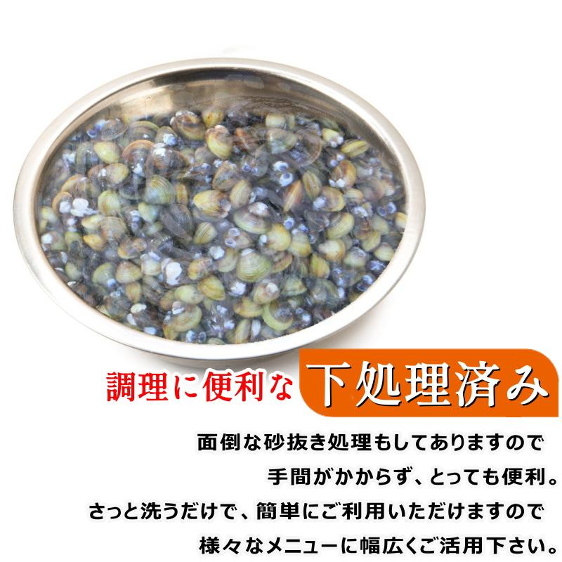 殻付きシジミ 　冷凍しじみ　蜆　1kg　バラ凍結　しじみ・殻付しじみ・