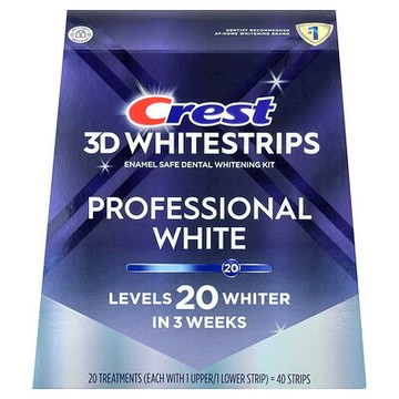 Crest, 3D Whitestrips 亮齒套裝，40 條