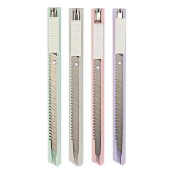 金屬美工刀 P-202 (顏色隨機出貨)【九乘九購物網】