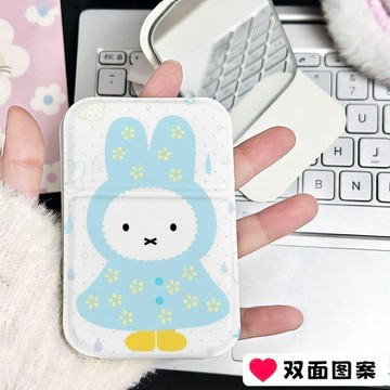 米菲鏡子摺疊小號家用化妝鏡宿舍桌面梳妝鏡子卡通小鏡子可愛超萌 收納 置物 壹灣出貨 化妝收納 可愛鏡子 折疊化妝鏡