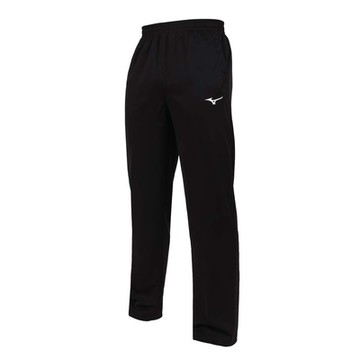 MIZUNO 男針織運動長褲-台灣製 抗紫外線 運動 慢跑 訓練 美津濃 32TDYA3809 黑白