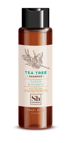 SoapBox Shampoo Clean & Purify Tea Tree 16 fl oz