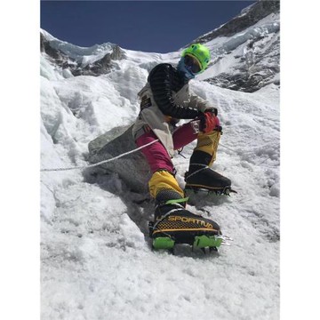 brs-S5A專業攀冰BRS-S1冰爪兄弟捷登雪豹十四齒捆綁行走登山冰爪