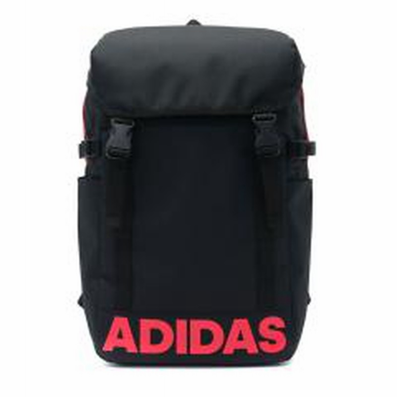 Adidas アディダス セール アディダス リュック Adidas スクールバッグ リュックサック スクエア バックパック A4 B4 通学 バッグ スクール スポーツ 21l メンズ レディース 中学生 高校生 55852 ブラックxアクティブレッド 02 通販 Lineポイント最大1 0 Get Line