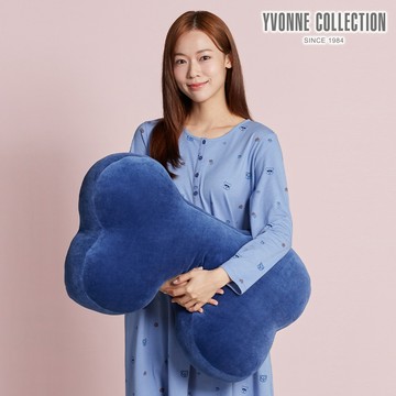 【YVONNE以旺傢飾】素面大骨頭抱枕-星夜藍