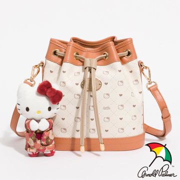 Hello Kitty - Arnold Palmer - 水桶包 Engaging系列 - 粉橘色