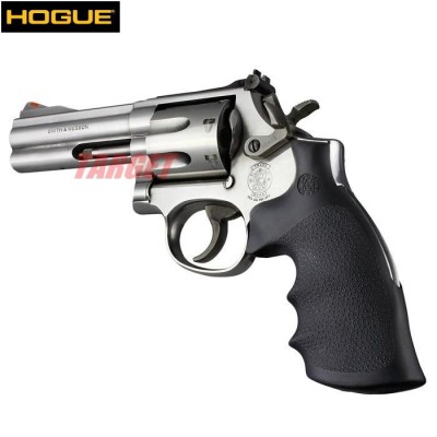 HOGUE S&W Kフレーム/Lフレーム ラウンドバット用 コンバージョン ラバーMONOグリップ フィンガーグルーブ ブラック (ホーグ  リボルバー ラバーグリップ) | LINEブランドカタログ