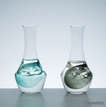 日本HARIO 手工森韻清酒冷酒瓶360cc-共2色