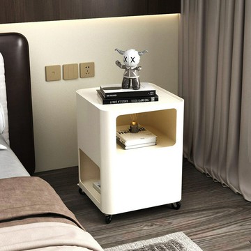 【含稅/免運】 北歐風可移動臥室床頭柜收納柜簡約現代創意邊幾小型輕奢儲物柜
