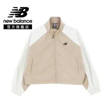 [New Balance]撞色風衣外套_女性_卡其色_WJ61B2PYSOT