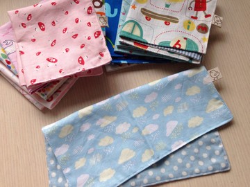 擦擦汗~雙層小手帕