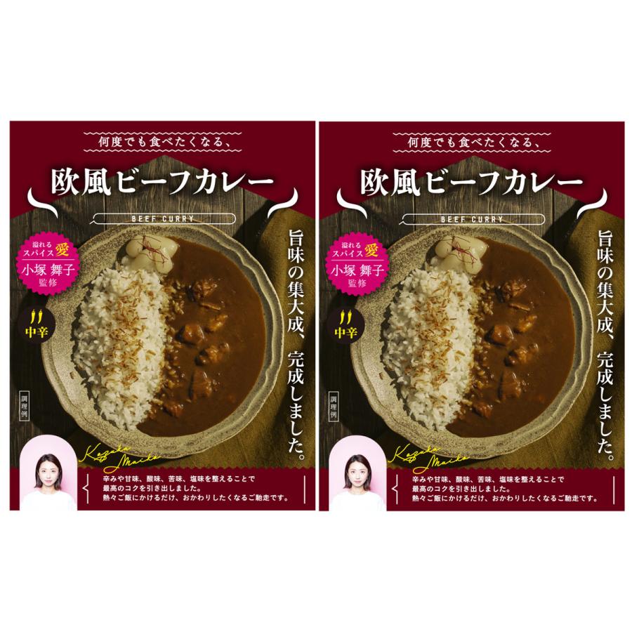 何度でも食べたくなる欧風ビーフカレー 2食 セット レトルトカレー