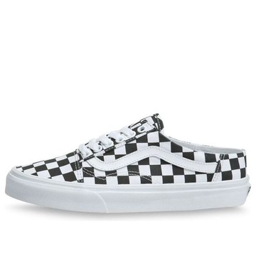 Vans Checkerboard Old Skool Mule Chessboard White/Black
