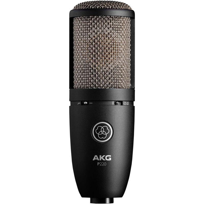 AKG Project Studio Line コンデンサーマイク ブラックボディ P220 国内正規品