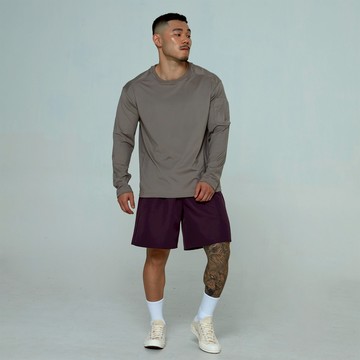 XY-Stretch 寬版落肩長袖