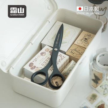 日本霜山 ALLEX聯名日本製不沾膠剪刀-165mm