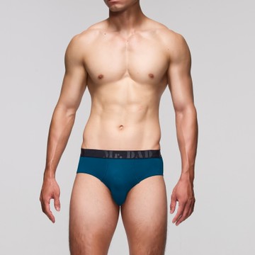 DADADO-機能系列-天然草本抑菌舒適褲 M-LL合身三角褲(土耳其藍) GSC401TB