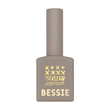 BESSIE 毛呢系列 美甲凝膠  TD06 榛果灰  11ml  1件