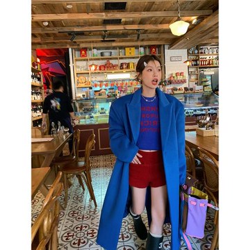 紅色粗花呢短褲女外穿春春夏2025年新款靴褲高腰顯瘦a字休閑褲子