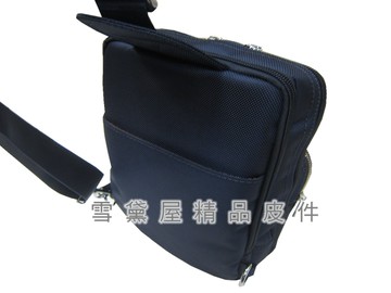 ~雪黛屋~SANDIA-POL 單後背包小容量單左右肩背反向背為胸前包防水尼龍布中性款男女適用BSP1018411100