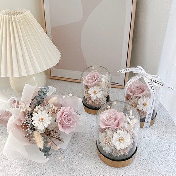 石英粉玻璃小花盅