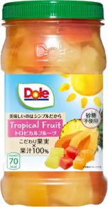 トロピカルフルーツ 665g×8個 DOLE ドール フルーツボトル 南国果実ミックス フルーツミックス デザート スイーツ