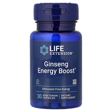 Life Extension, 人參能量加強配方，30 粒素食膠囊