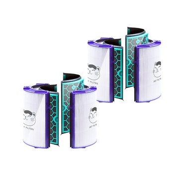 雙入組 適用 Dyson TP04 HP04 DP04 HP05 TP05  空氣清淨機 HEPA抗敏濾芯 綠綠好日