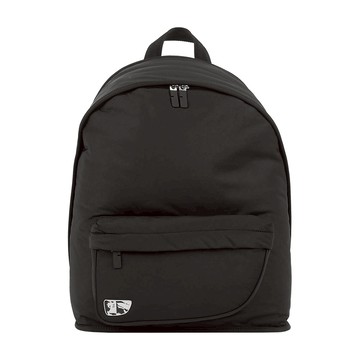 BURBERRY Shield 戰馬盾牌標誌尼龍拉鍊後背包(黑色)