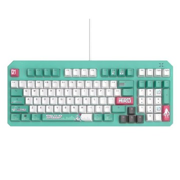 滑鼠 | 鍵盤｜耳機 ASUS 華碩 TUF Gaming K3 Gen II Hatsune Miku Edition 電競鍵盤【青軸】【初音聯名】