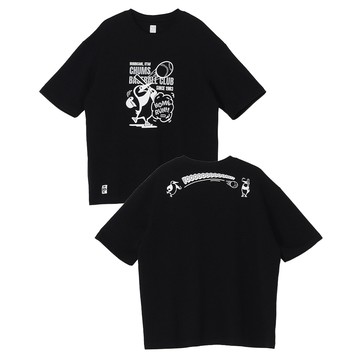 CHUMS 男女款 Cotton Dry  CHUMS Baseball Club T-Shirt短袖上衣 黑色_CH012782K001