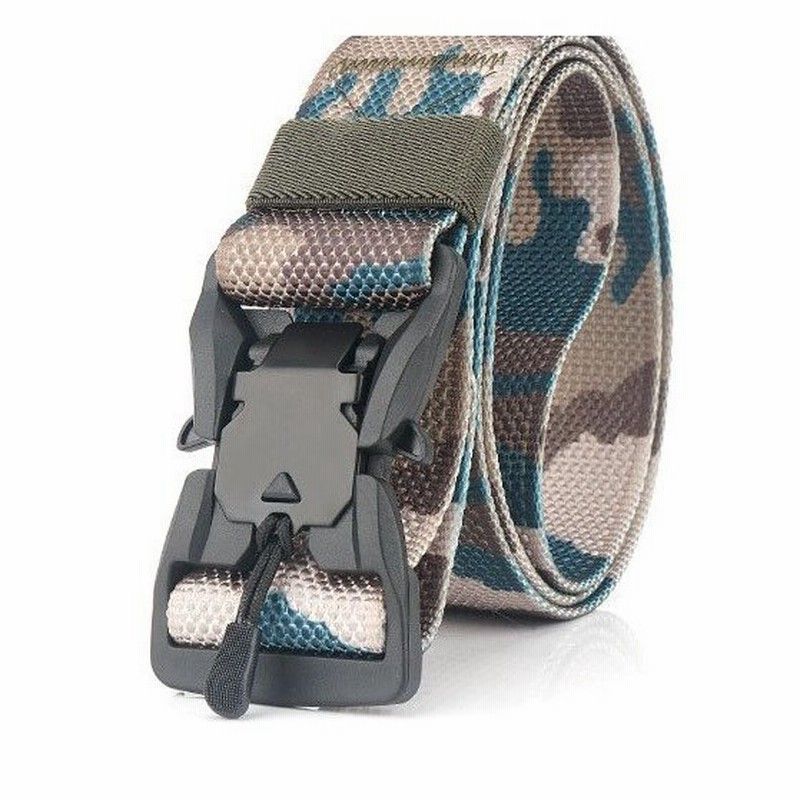 トレンディナイロンベルトカジュアルメンズベルト戦術的なプラスチックマグネット機能バックル迷彩ベルト 通販 Lineポイント最大0 5 Get Lineショッピング