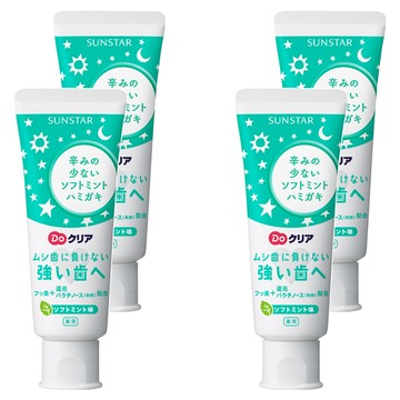 SUNSTAR 三詩達 巧虎兒童牙膏 薄荷 70g  4條