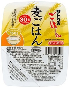 サトウのごはん 麦ごはん 150G×24個