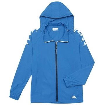 KAPPA義大利時尚 中性單層外套 義大利藍 37168MWX7F