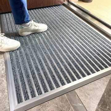 鋁合金防塵地墊家用高級室外入戶門腳墊戶外防滑地毯門外門口門墊