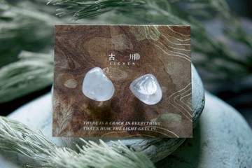 CRACK | 礦物系耳環 |  EARRINGS