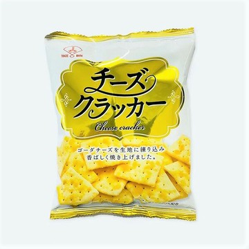 【江戶物語】 MITSUYA 三矢製菓 香濃起司風味餅乾 60g 蘇打餅乾 起司脆餅 高達起司 方型薄餅 日本原裝進口