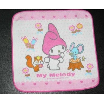 參號倉庫 現貨 美樂蒂 方巾 + 美樂蒂削鉛筆機 三麗鷗 My Melody