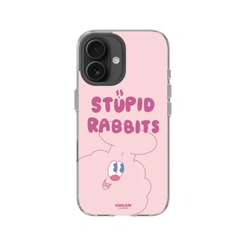 iPhone 16 Clear Case（相機按鈕） 透明 - KINGJUN - Hello STUPID RABBITS！