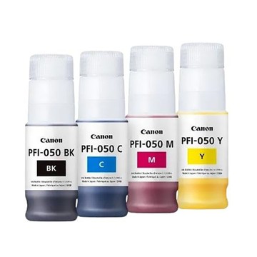 Canon PFI-050 原廠墨水四色一組 70ml 適用 TC-20 TC-20M