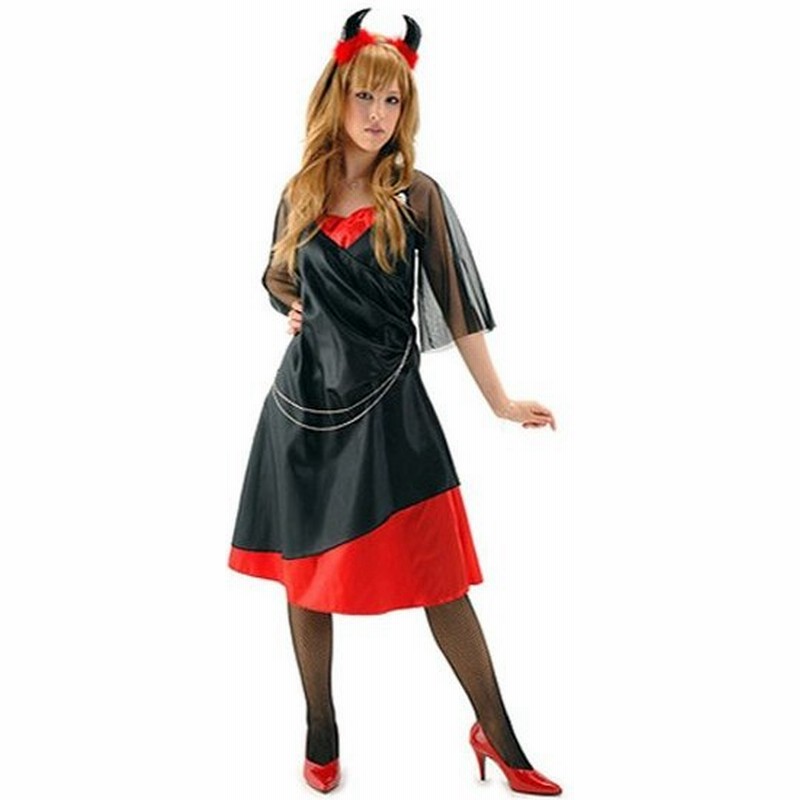 ドレッシーデビル 悪魔 コスプレ レディース 衣装 ハロウィン 仮装 コスチューム 奉仕品 通販 Lineポイント最大get Lineショッピング