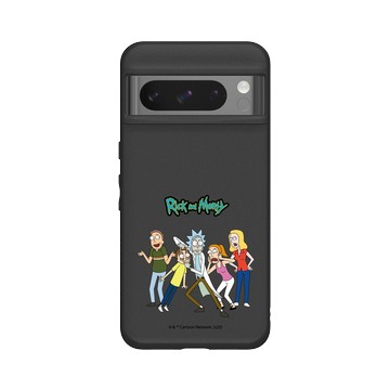 Pixel 8 Pro SolidSuit 黑 - 瑞克和莫蒂 Rick and Morty - 史密斯一家