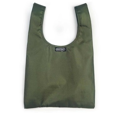 ﹝三代﹞murmur 橄欖綠 便當袋 摺疊購物袋 購物袋 手提袋 飲料袋 收納袋 隨身購物袋 橄欖