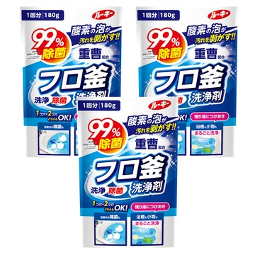 第一石鹼 浴缸用小蘇打清潔劑  3個  180g