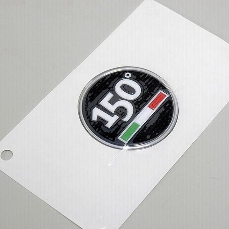 フィアット純正ITALIA 150メモリアルエンブレム (PUNTO Evo限定