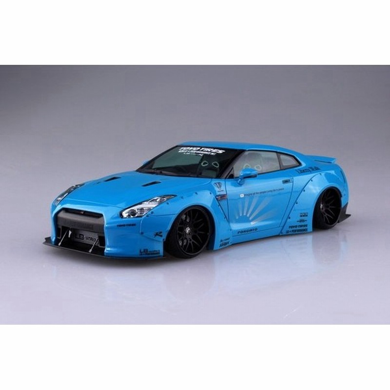 プラモデル アオシマ 1 24 LB ワークス R35 GT-R type 2 Ver.1 買い公式 Ver2 type2 GTR R35 LBワークス プラモデル完成品 1/24 模型/プラモデル