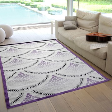 比利時 日式風絲質地毯 160x230cm