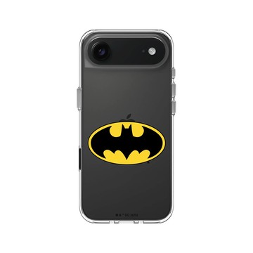 iPhone Air Clear Case（相機按鈕） 透明 - Batman 蝙蝠俠 - 經典蝙蝠俠Logo